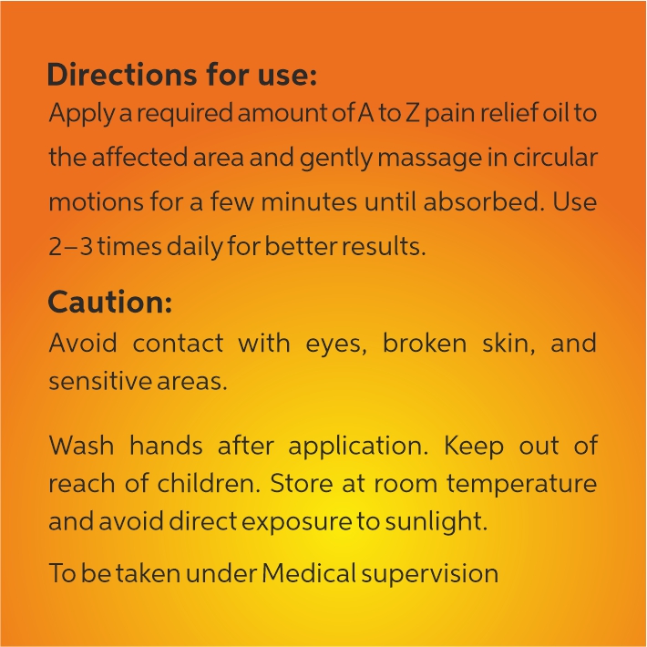 A TO Z Pain Relief Oil - Image 4