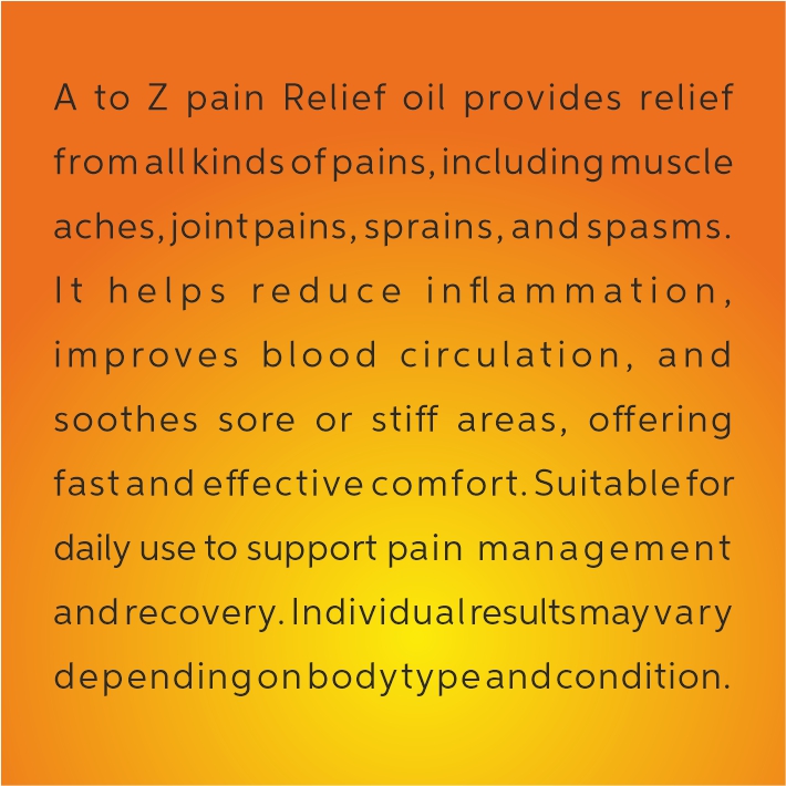 A TO Z Pain Relief Oil - Image 5